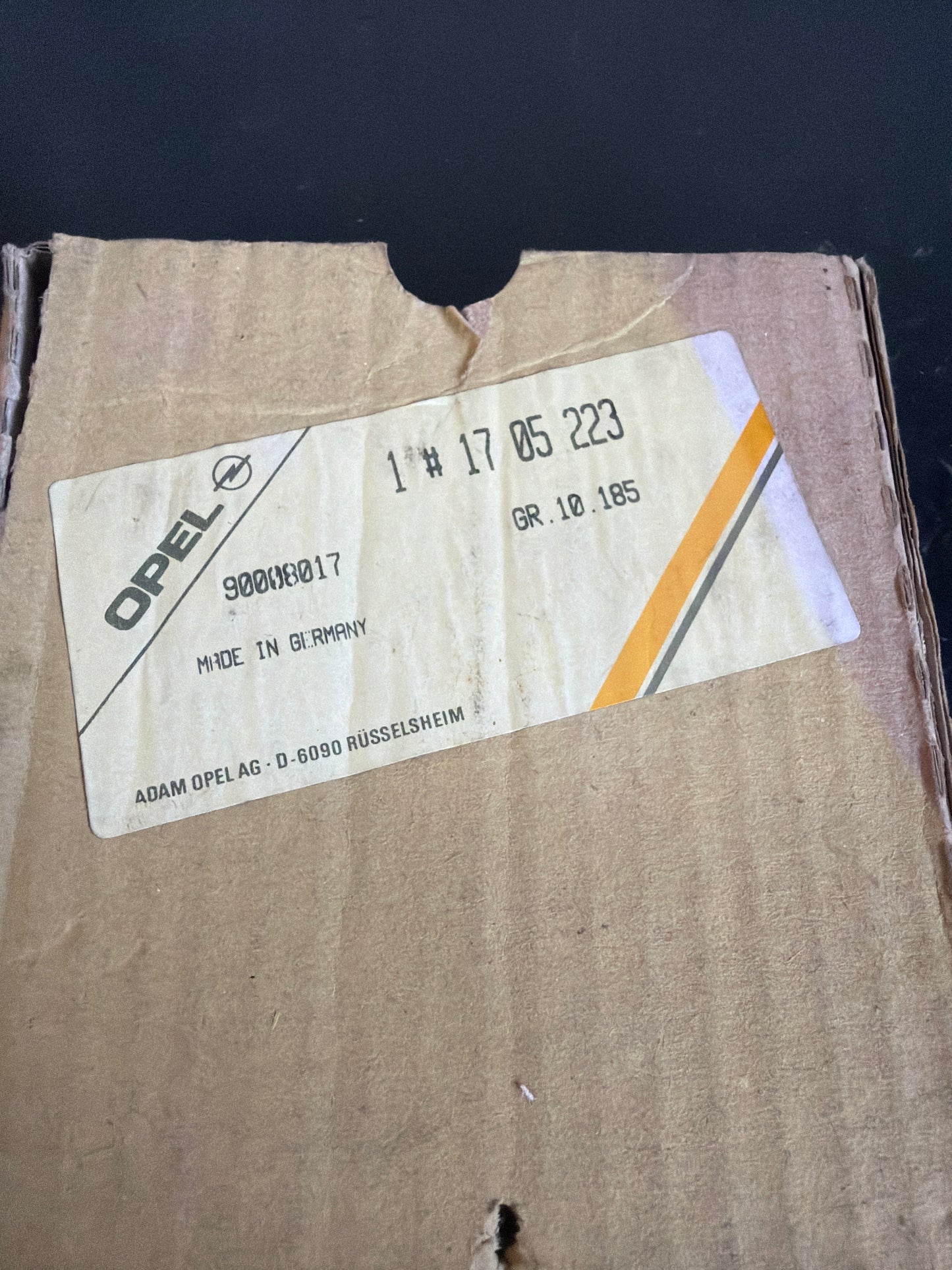 Original GM Opel Kadett E Spiegelglas NEU