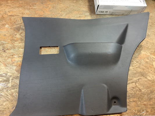 Opel Kadett E Verkleidung hinteres Seitenteil vorne rechts, Anthrazit Original GM NEU