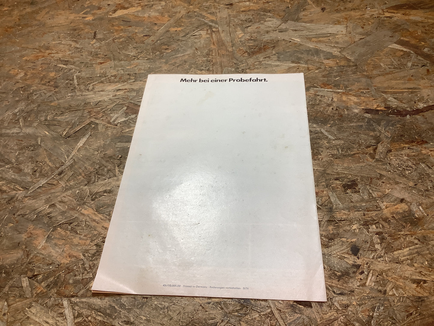 VW Zeitschrift über Golf, Käfer, Passat, Scirocco, K70 August 1974