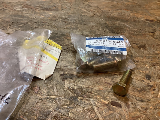 Schraubensatz M10x35, Kupplung an Längträger Original GM NEU