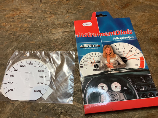 VW Golf III GTD Instrumentenzifferblatt Original Auto-Style NEU