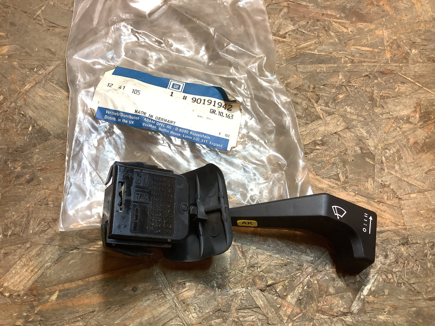 Opel Ascona C, Astra G Wischerschalter Original GM NEU