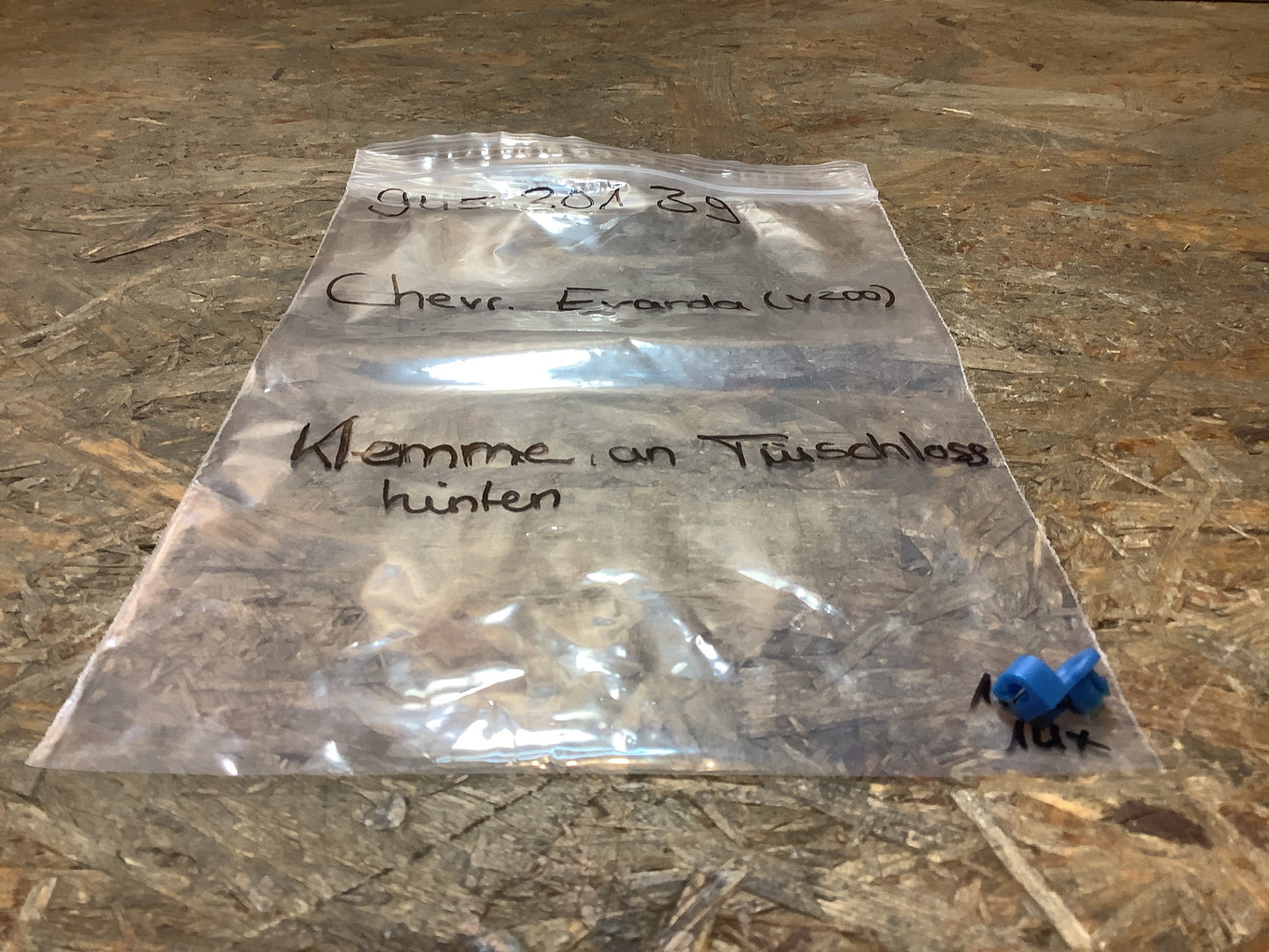 Chevrolet Evanda (V200) Klemme, an Türschloss hinten Original GM NEU