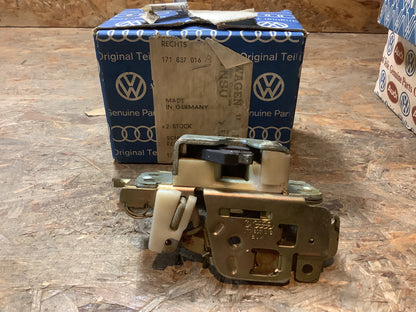 VW Golf I Türschloss rechts Original Genuine Parts NEU