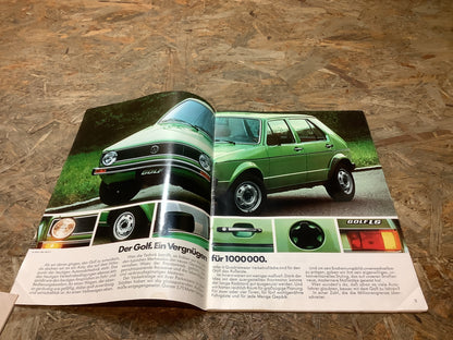 VW Golf Katalog August 1977