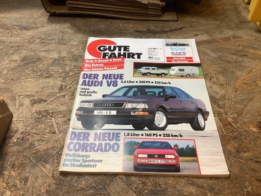 Gute Fahrt Der Neue Corrado Zeitschrift Ausgabe 10/88