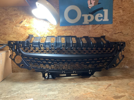 Kühlergitter Kühlergrill Sportgrill ohne Emblem, schwarz für Opel Adam