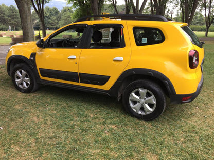 Radlaufverkleidungen passend für DACIA Duster Serie 2 2018+ Parkassist (Offroad) mit ABE TÜV Matt Schwarz