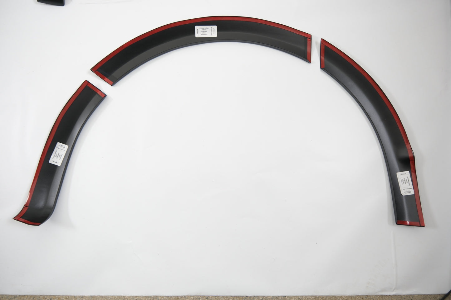 Radlaufverkleidungen passend für VW Transporter T5/T5.1 2003-2015 LWB mit ABE TÜV Matt Schwarz