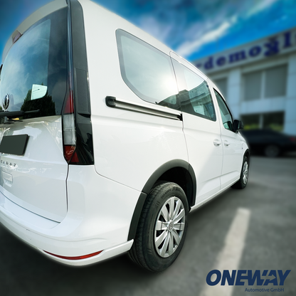 Radlaufverkleidungen passend für VW Caddy MK5 2021+ mit ABE TÜV Matt Schwarz