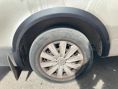 Radlaufverkleidungen passend für VW Transporter T6 2015-2019 (Kurze Radstand / Linke Tür) mit ABE TÜV Matt Schwarz