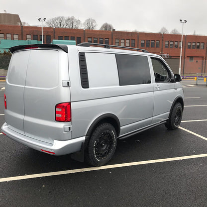 Radlaufverkleidungen passend für VW Transporter T6 2015-2019 mit ABE TÜV Matt Schwarz