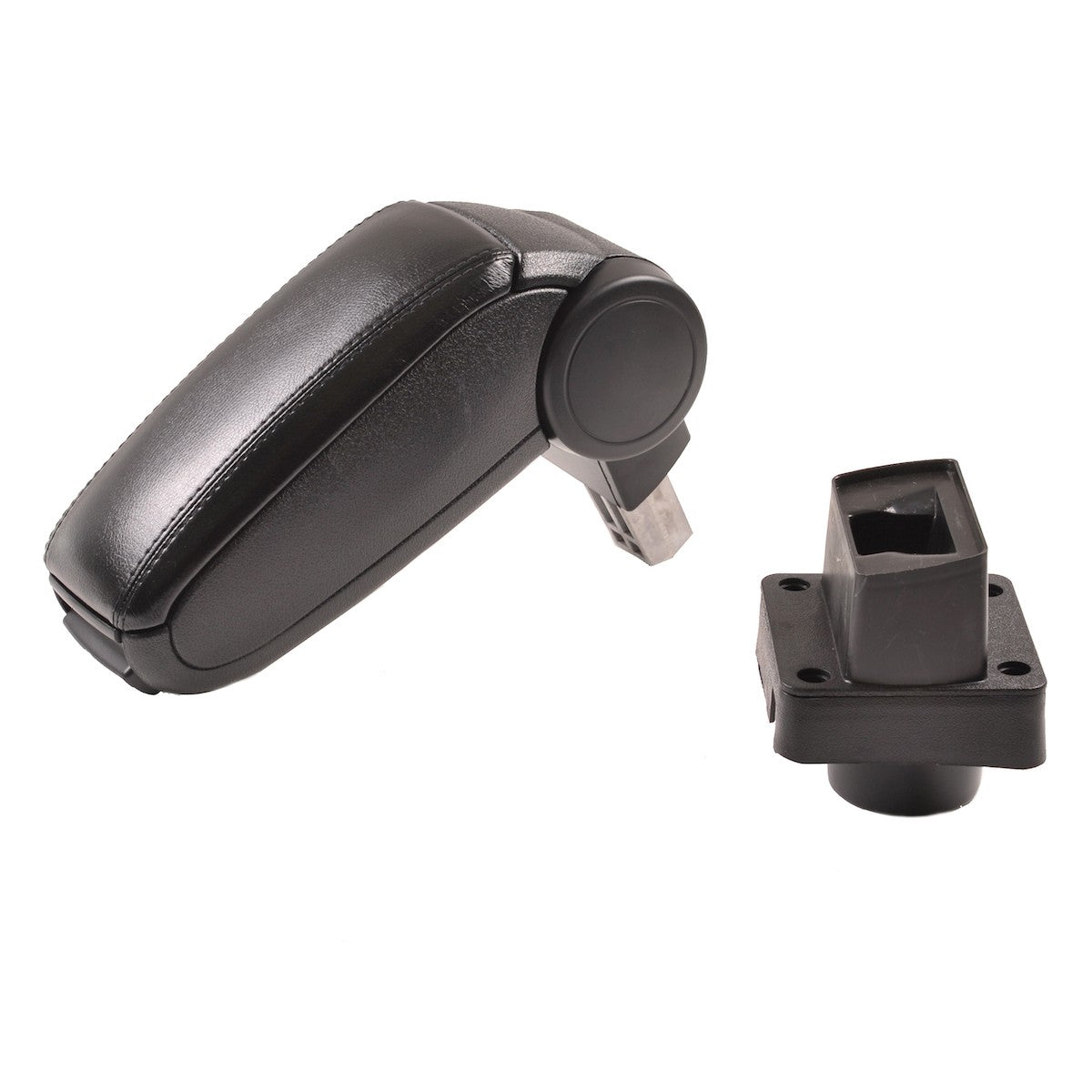Armlehne PU-Leder Schwarz mit Stauraum passend für Citroën C4 I 2009-2011