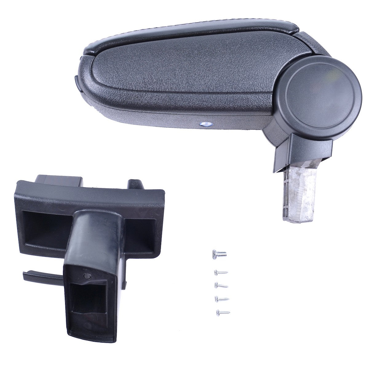 Armlehne PU-Leder Schwarz mit Stauraum passend für Peugeot 307 2000-2012