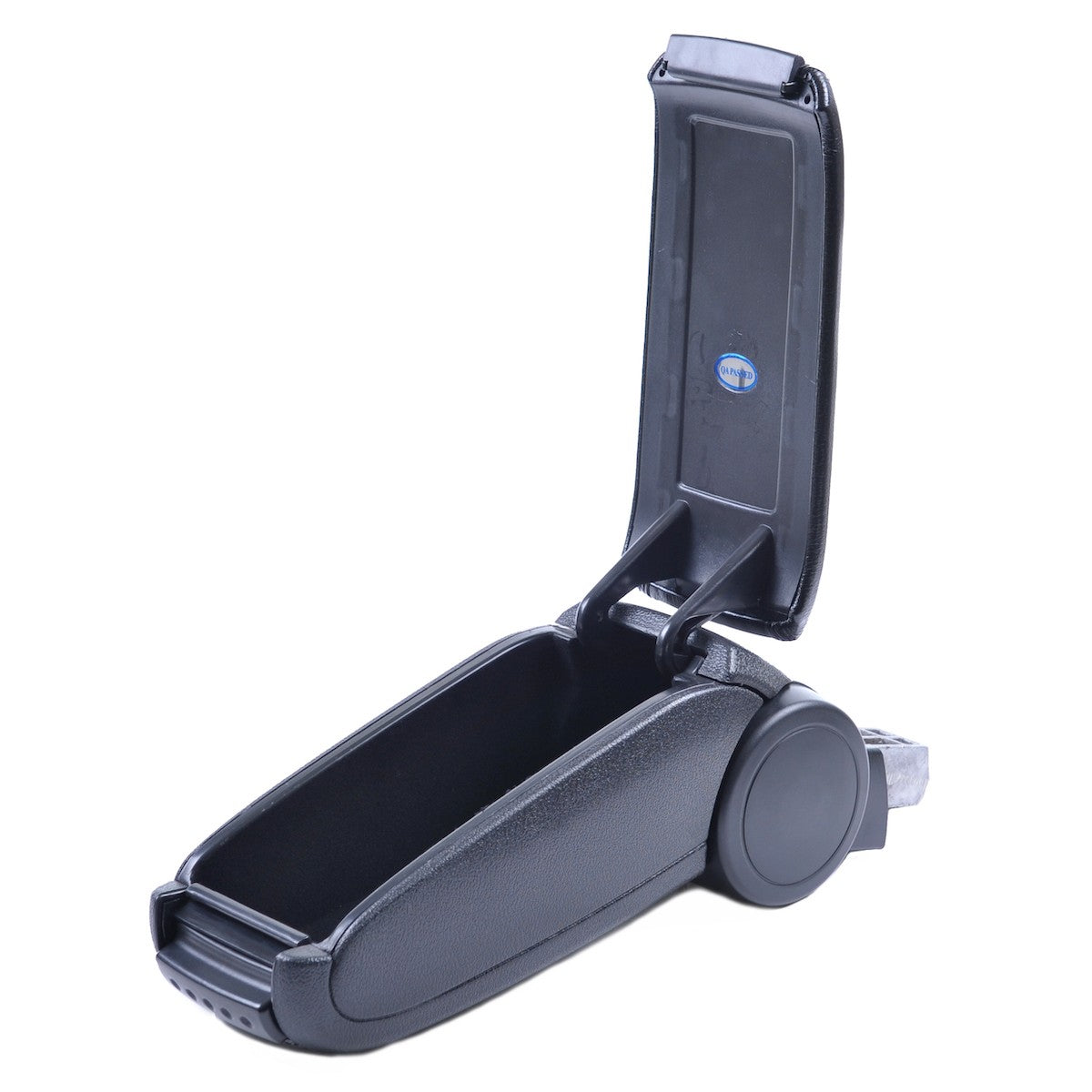 Schwarzer PU-Leder Armlehne mit Stauraum passend für Peugeot 206 1998-2006