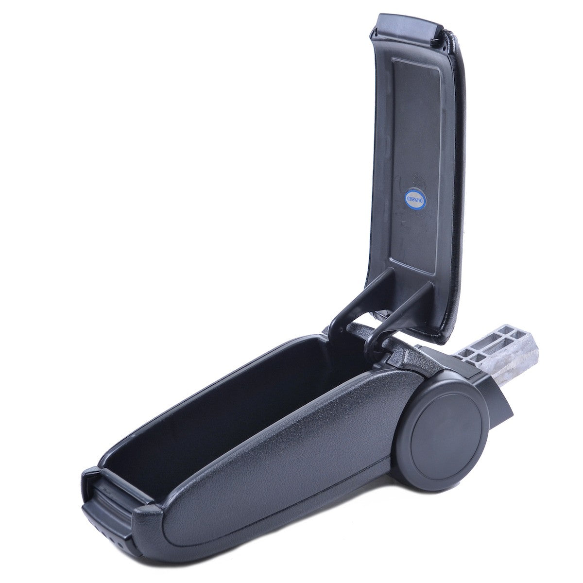 Schwarzer PU-Leder Armlehne mit Stauraum passend für Skoda Octavia II 2004-2013