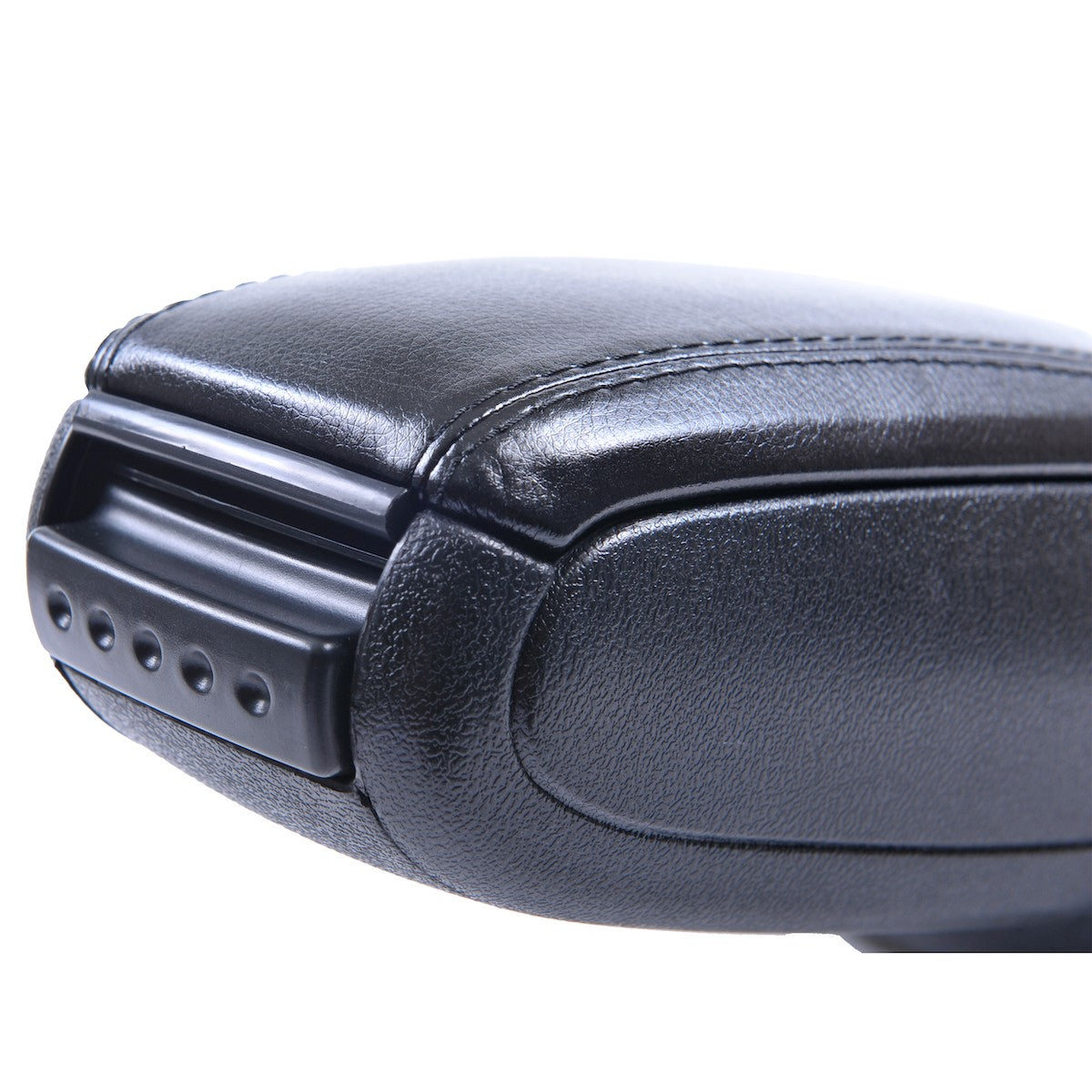 Schwarzer PU-Leder Armlehne mit Stauraum passend für Skoda Octavia II 2004-2013