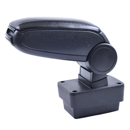 Armlehne PU-Leder Schwarz mit Stauraum passend für Skoda Fabia III (NJ) 2014-2018