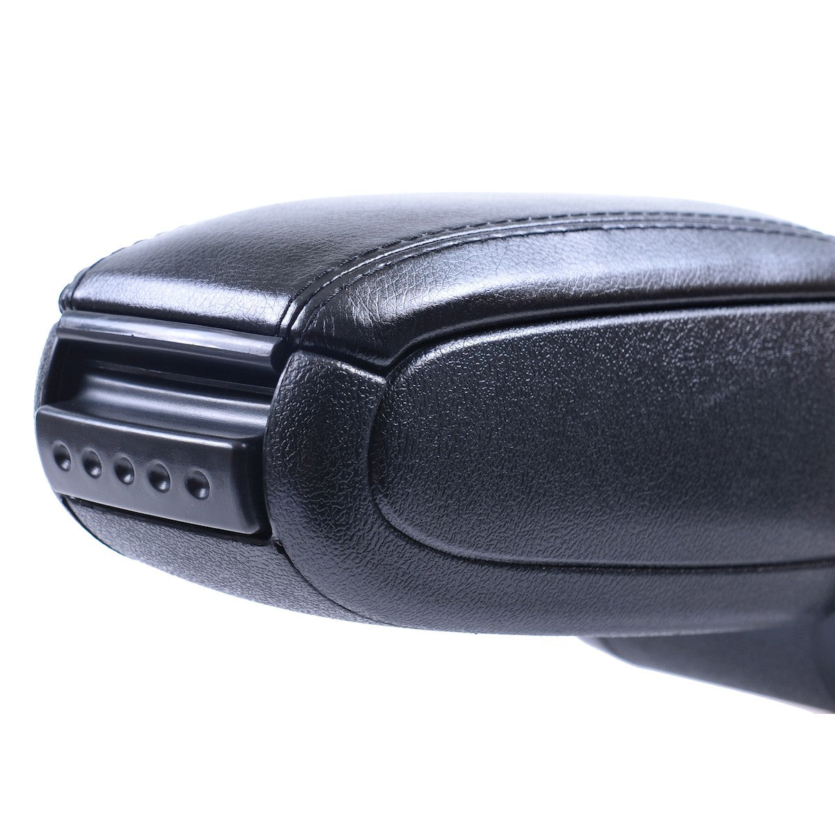 Armlehne PU-Leder Schwarz mit Stauraum passend für Skoda Fabia III (NJ) 2014-2018
