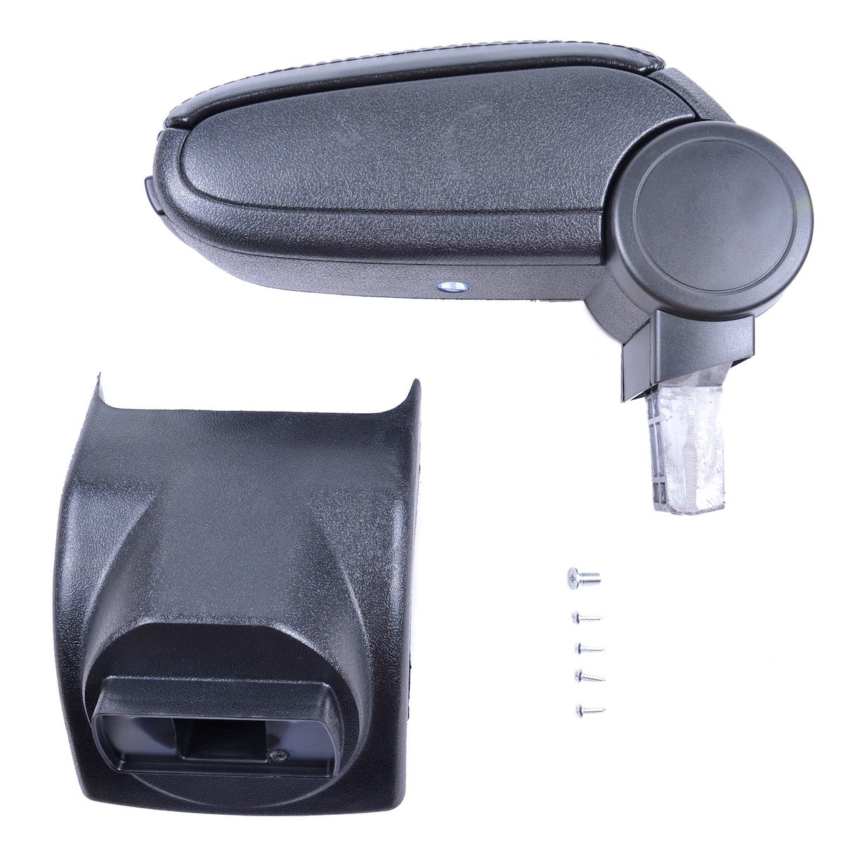 Armlehne PU-Leder Schwarz mit Stauraum passend für VW Golf V Jetta V 2003-2008