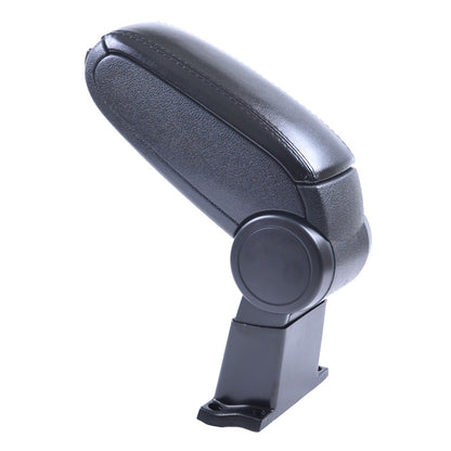 Schwarzer PU-Leder Armlehne mit Stauraum passend für VW Passat B5 1996-2000