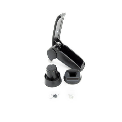 Armlehne mit Stauraum PU-Leder Schwarz passend für VW UP! 2011-2023