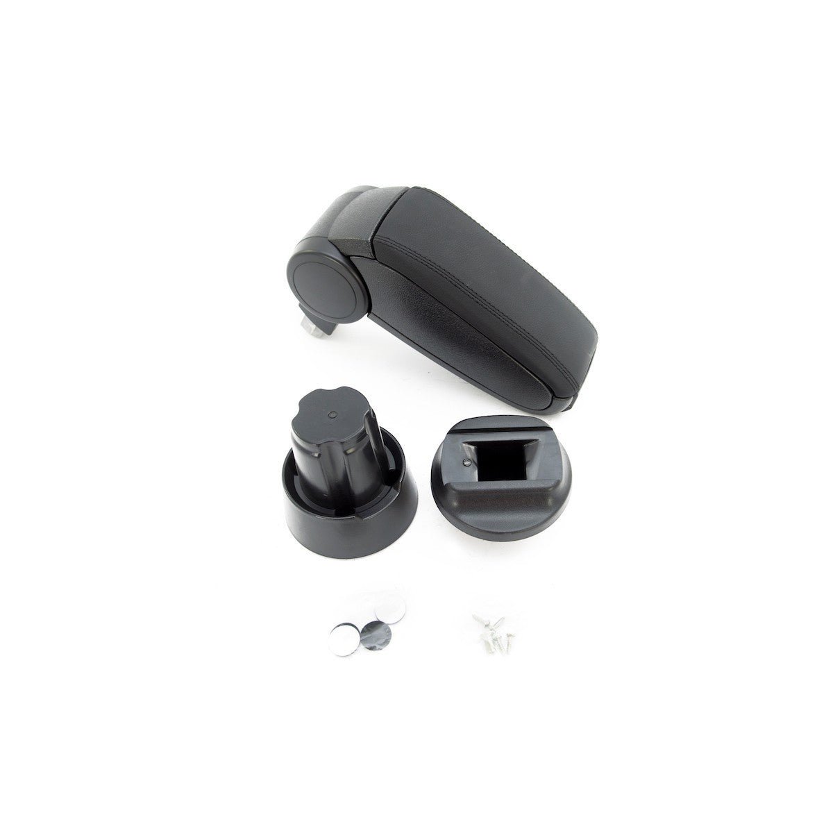 Armlehne mit Stauraum PU-Leder Schwarz passend für VW UP! 2011-2023
