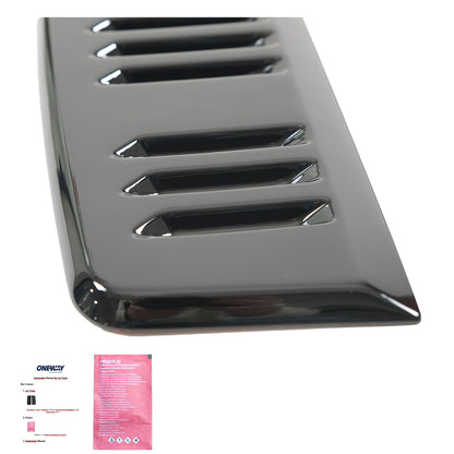 AV17.004-G - Luftauslässe passend für VW Volkswagen Transporter T5.1 / T6 / T6.1 2010-2023 Version 2 (Hochglanz Schwarz)
