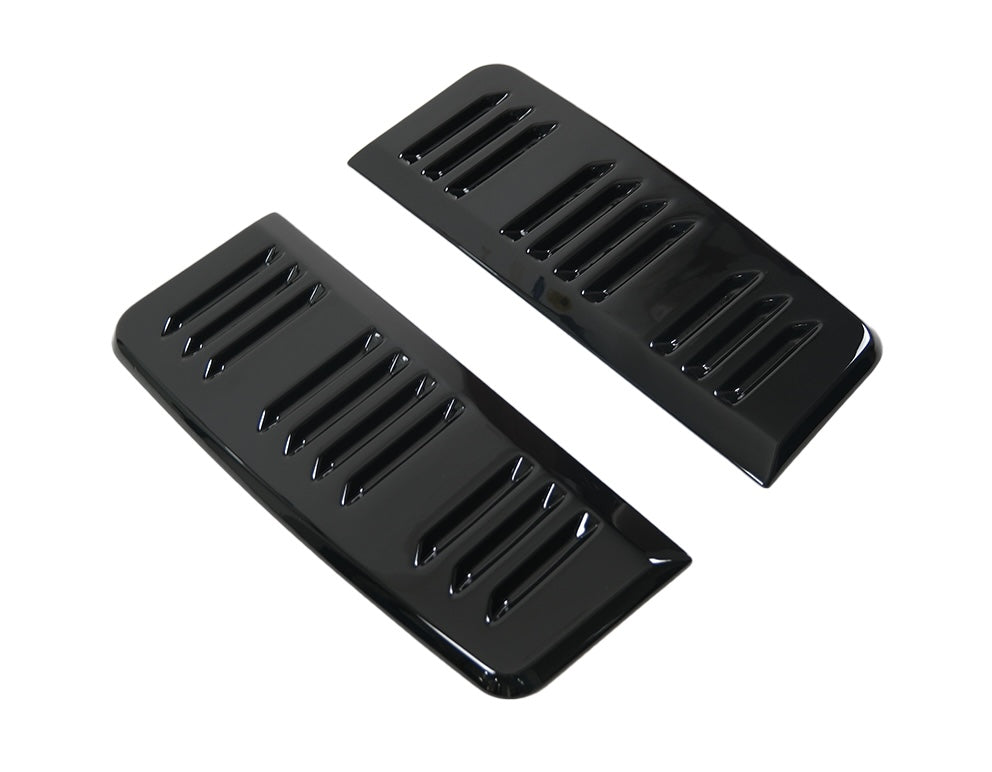 AV17.004-G - Luftauslässe passend für VW Volkswagen Transporter T5.1 / T6 / T6.1 2010-2023 Version 2 (Hochglanz Schwarz)