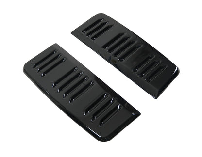 AV17.004-G - Luftauslässe passend für VW Volkswagen Transporter T5.1 / T6 / T6.1 2010-2023 Version 2 (Hochglanz Schwarz)