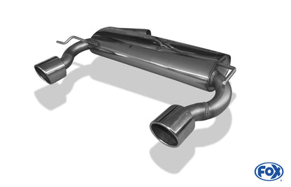 Audi TT Typ 8N quattro Endschalldämpfer Ausgang rechts/links  - 1x100 Typ 16 rechts/links