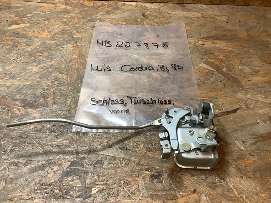 Mitsubishi Cordia, Bj. 85 Schloss, Türschloss vorne Original Mitsubishi NEU