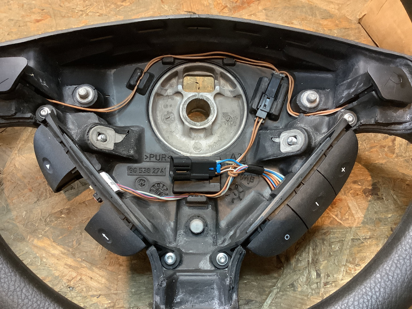 Astra G, Zafira A Lenkrad mit Fernbedienung Original GM NEU