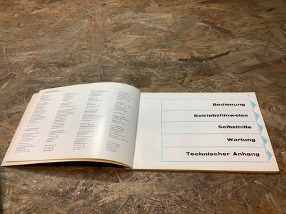 Audi 100 Betriebsanleitung