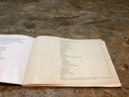 Opel Kadett Bedienungsanleitung Stand März 1988