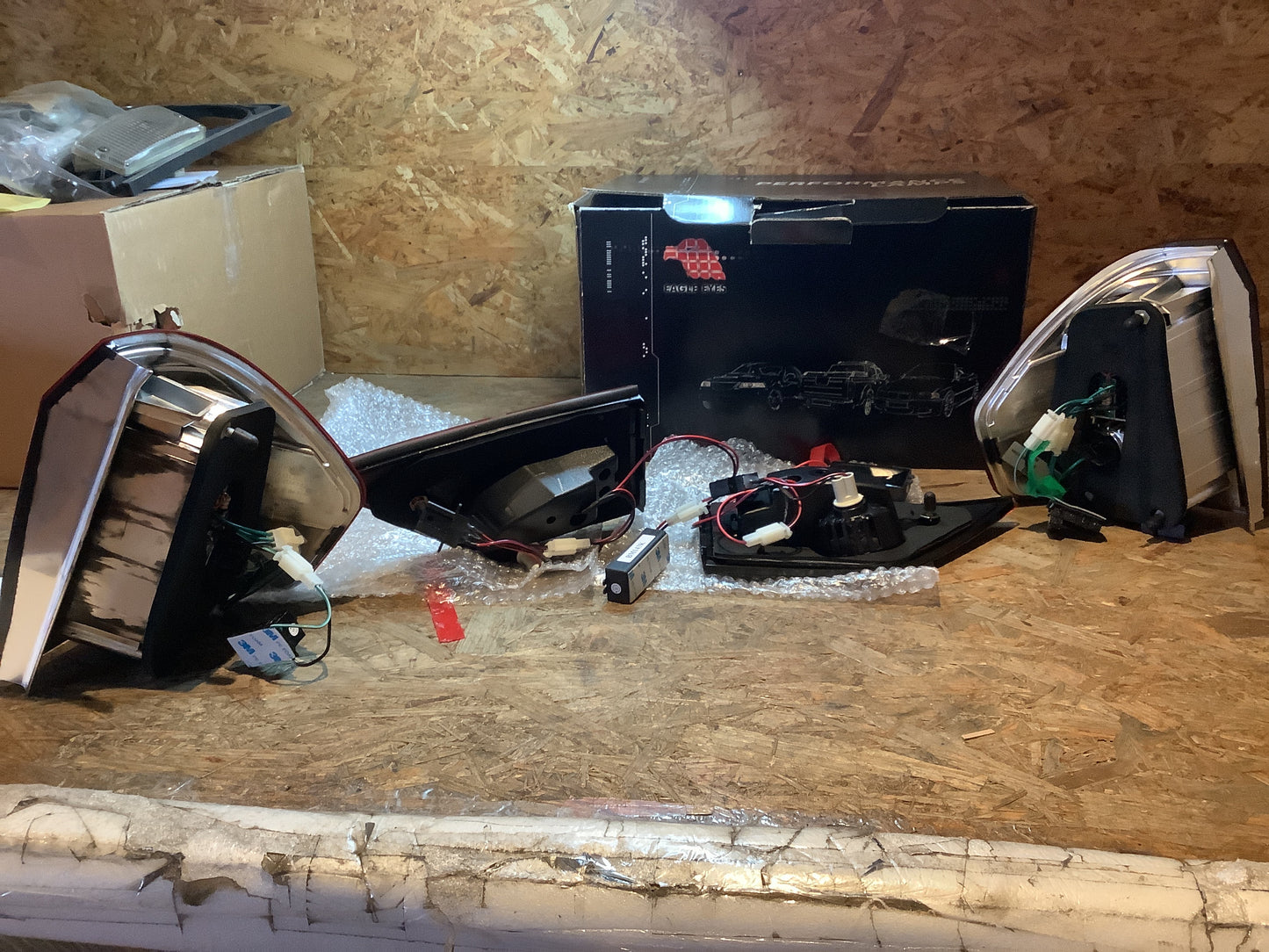 Tuning-Tec LED Rückleuchten für BMW X3 E83 01-06 rot/rauch