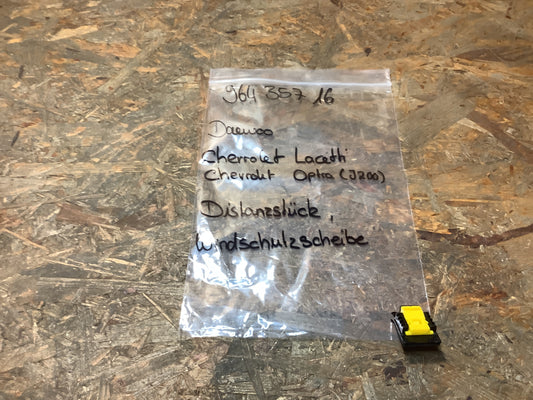 Chevrolet Lacetti Distanzstück, Windschutzscheibe Original GM NEU