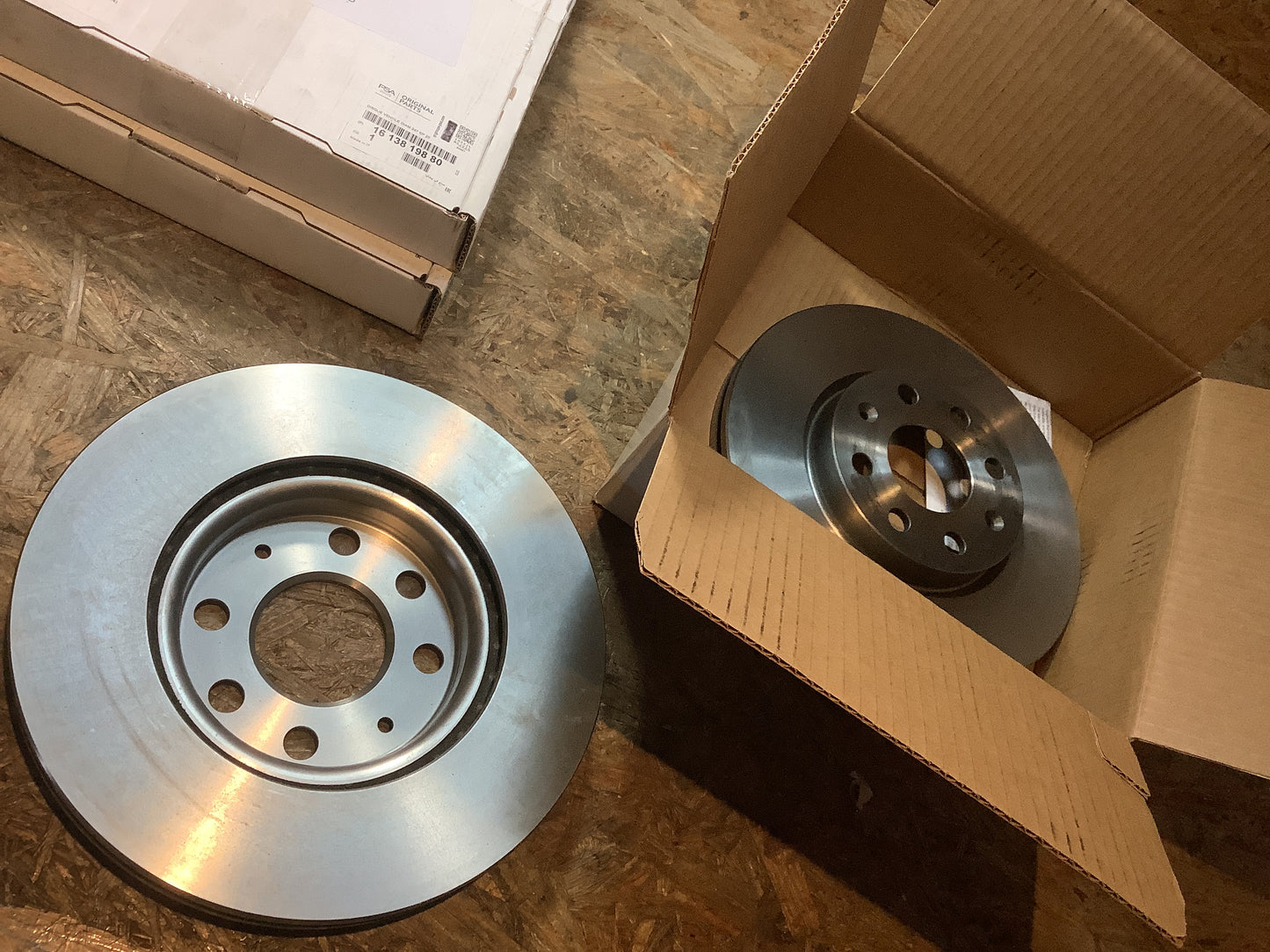 Opel Adam, Corsa D, Corsa E Bremsscheiben-Satz Original Peugeot/Citroën NEU