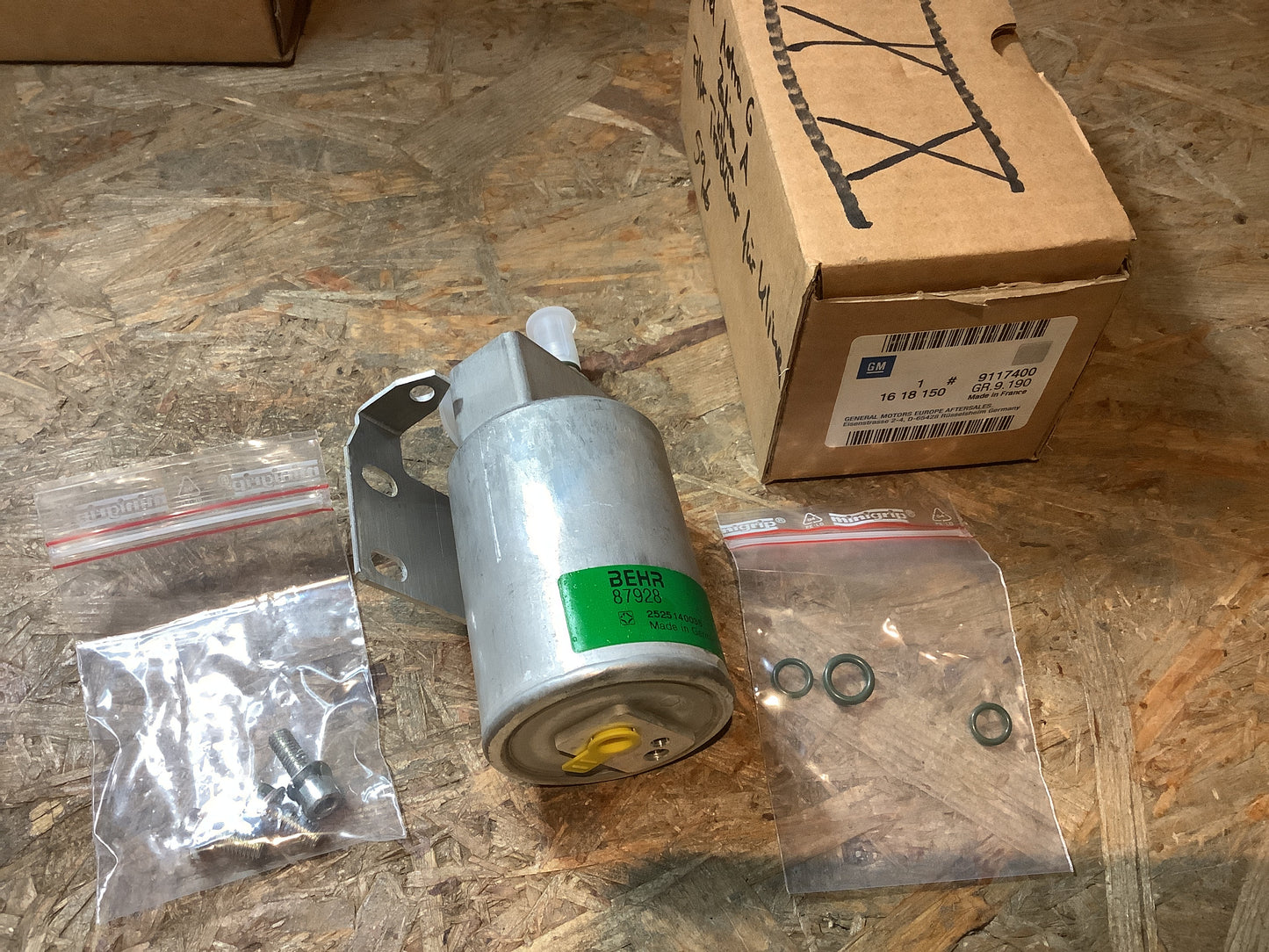 Opel Astra G, Zafira A Filter Trockner für Klima Original GM NEU