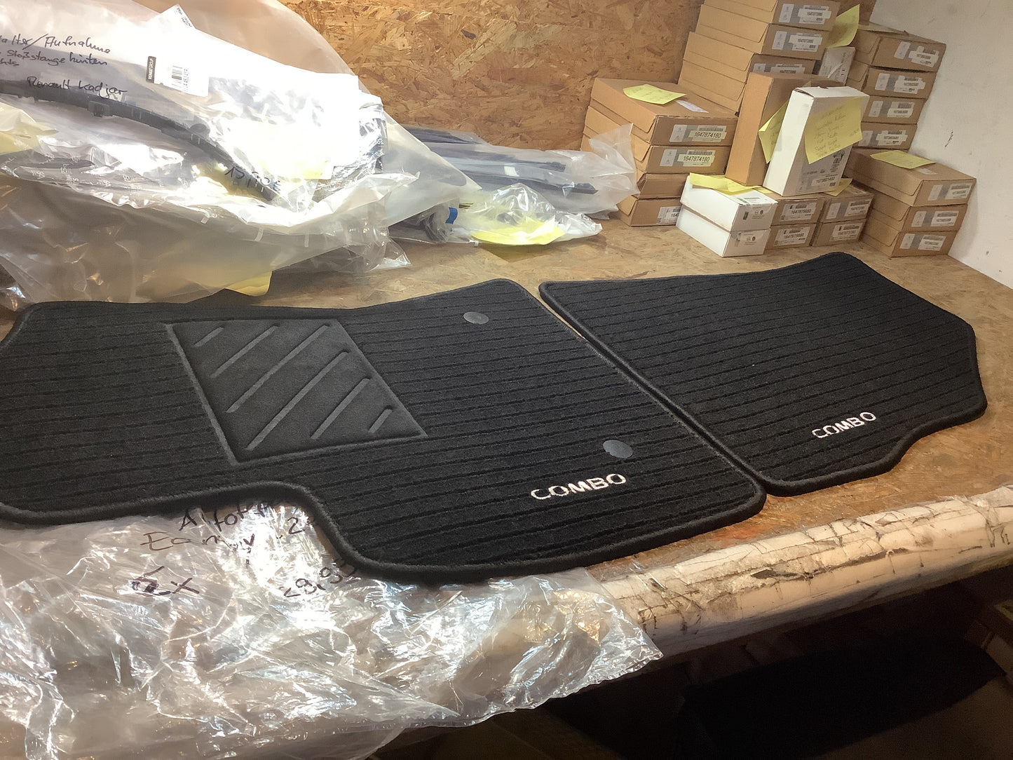 Opel Combo Autoteppiche Economy-2er Set Original GM NEU