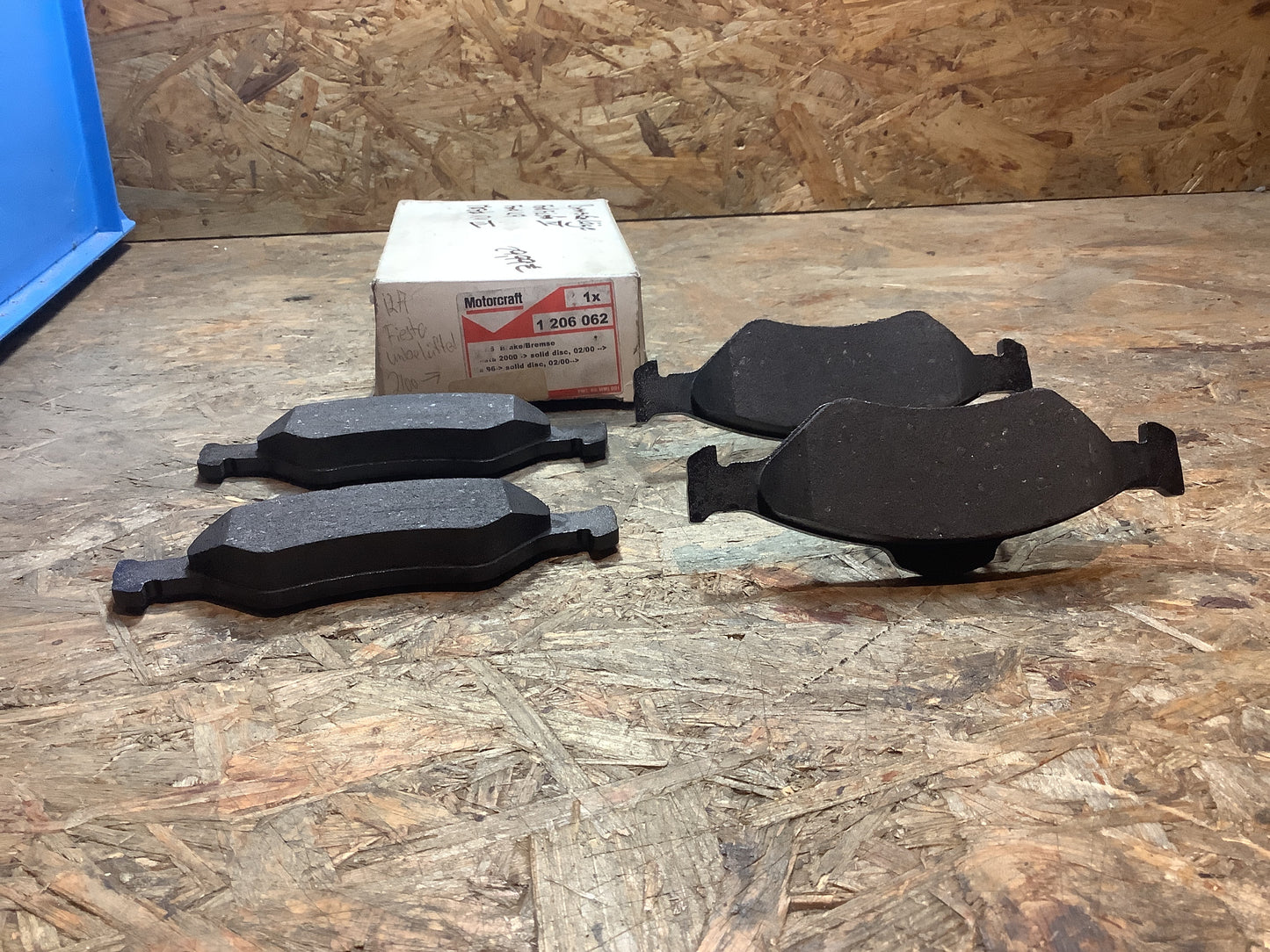 Ford Fiesta 4; Ford KA; Mazda 121 3 Bremsbeläge Original Motorcraft NEU