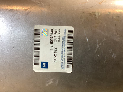 Corsa B, Tigra A Auspufftopf mit Rohr hinten Original GM NEU