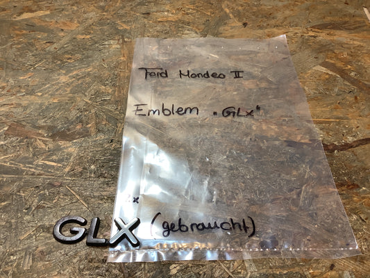Emblem „GLX“ Original Ford GEBRAUCHT