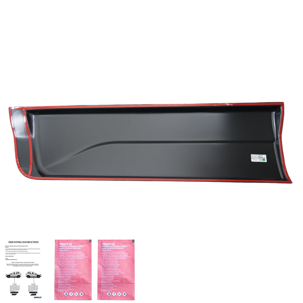 BC05.004-G - Karosserieverkleidung passend für Ford Ranger T6-T7-T8 2012-2022 (Hochglanz Schwarz)