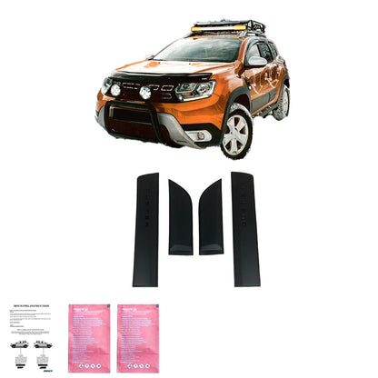 BC05.001 - Karosserieverkleidung passend für Dacia Duster Serie 2 2018+ Matt Schwarz
