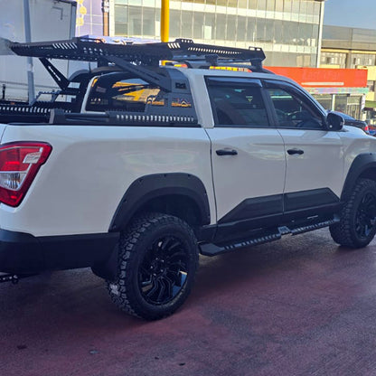 Karosserieverkleidung passend für SSANGYONG Musso Grand 2018-2024 Matt Schwarz