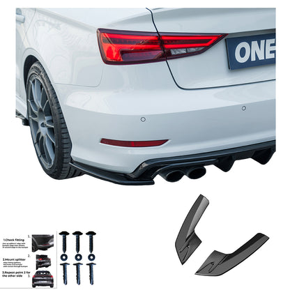 BK12.021 - Bodykit passend für AUDI S3 8V Limousine 2013-2016 Hochglanz Schwarz
