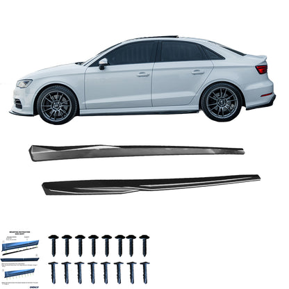 BK12.021 - Bodykit passend für AUDI S3 8V Limousine 2013-2016 Hochglanz Schwarz