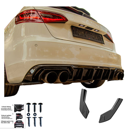 BK12.028 - Bodykit passend für AUDI S3 Sportback 8V 2013-2016 Hochglanz Schwarz