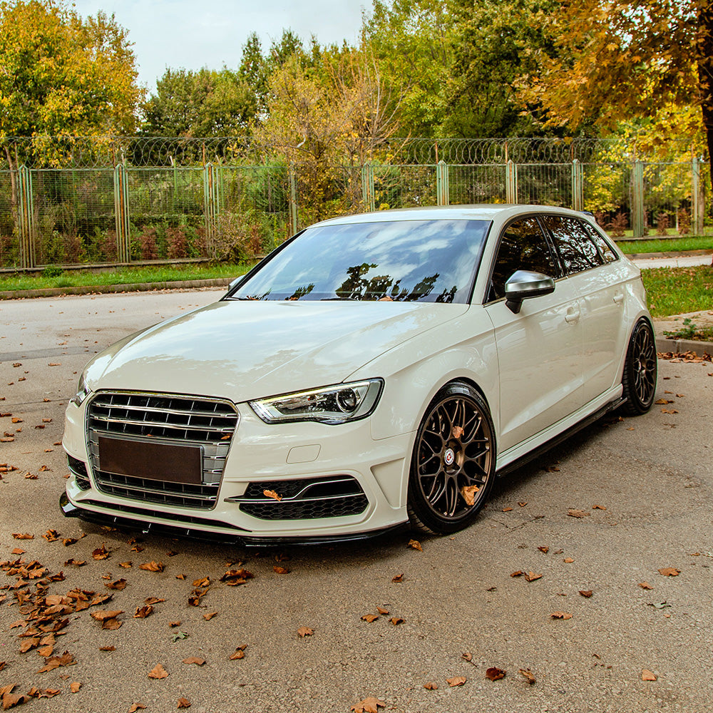 BK12.028 - Bodykit passend für AUDI S3 Sportback 8V 2013-2016 Hochglanz Schwarz